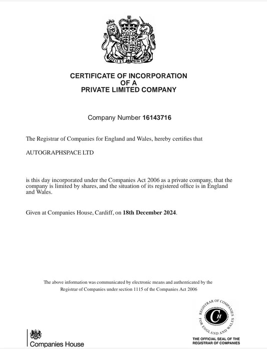 About Company Changes