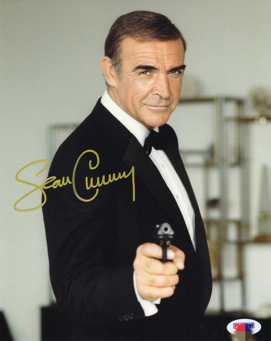 The Value of a Sean Connery Autograph 8X10 Photo with PSADNA COA