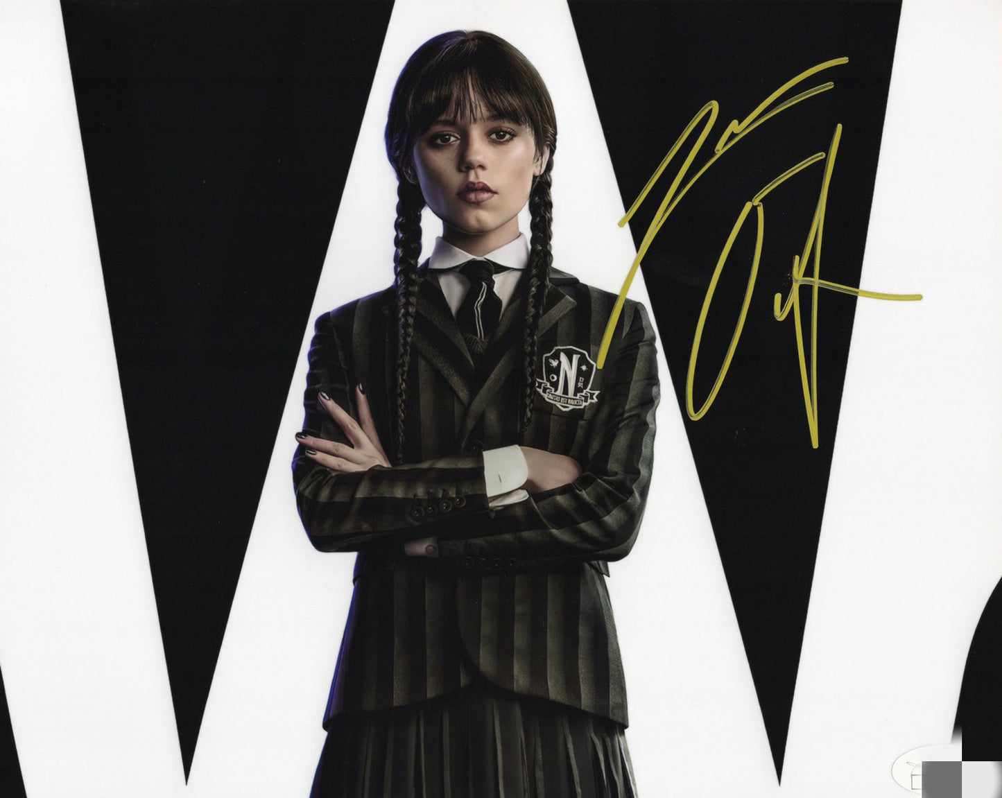 Jenna Ortega Autograph 8X10 Photo JSA COA - Premium Autograph from Autographspace - Just $180! Shop now at Autographspace