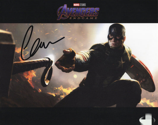 Chris Evans Autograph 8X10 Photo JSA COA Captain America - Premium Autograph from Autographspace - Just $250! Shop now at Autographspace