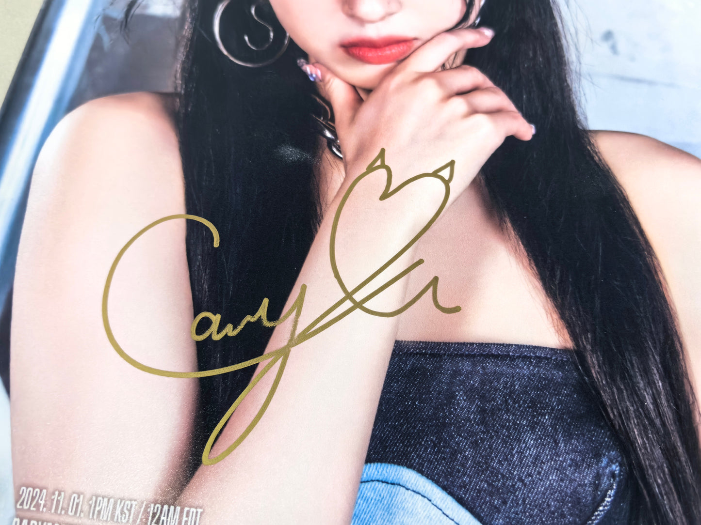 BABYMONSTER Chiquita Autograph 8X10 Photo AUTOGRAPHSPACE COA - Premium AUTOGRAPHED from AUTOGRAPHSPACE - Just $78.99! Shop now at AUTOGRAPHSPACE