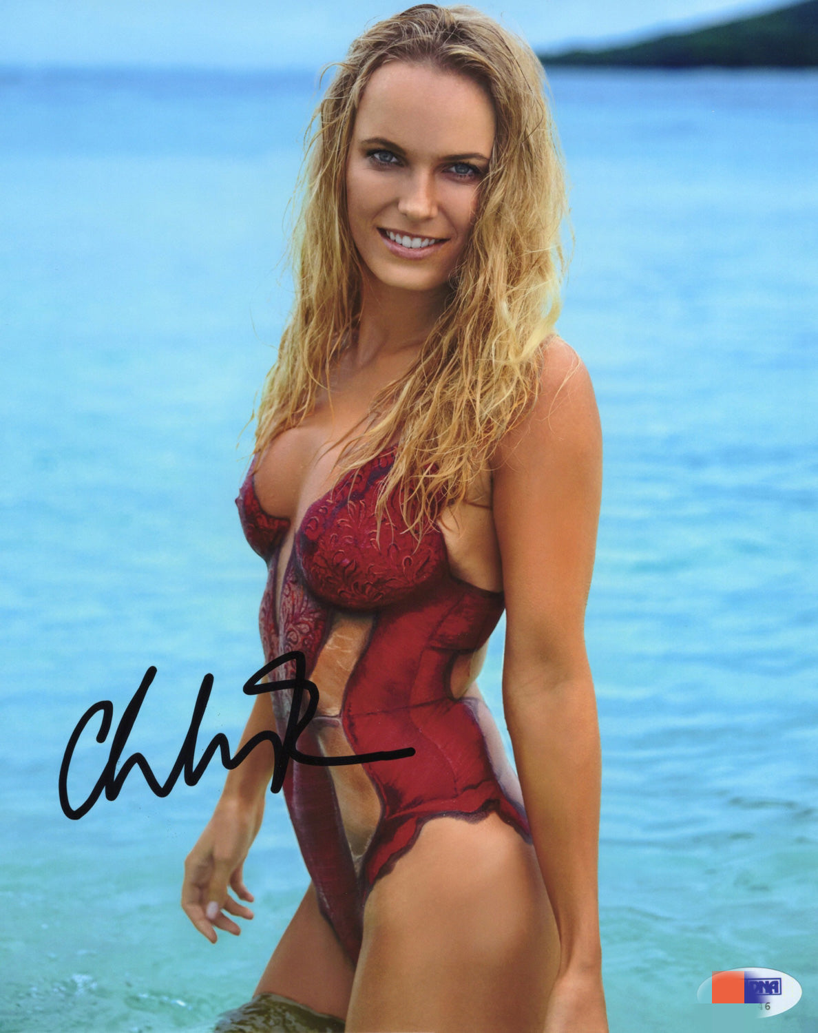 Caroline Wozniacki Autograph 8X10 Photo PSADNA COA - Premium Autograph from Autographspace - Just $160! Shop now at Autographspace
