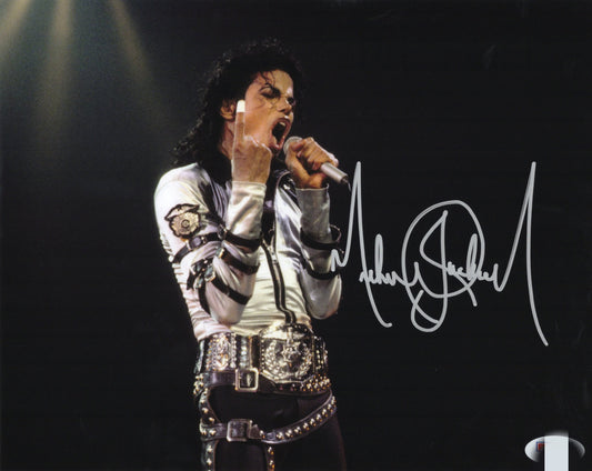 MJ Michael Jackson Autograph 8X10 Photo PSADNA COA - Premium 签名照 from Autographspace - Just $9999.00! Shop now at Autographspace