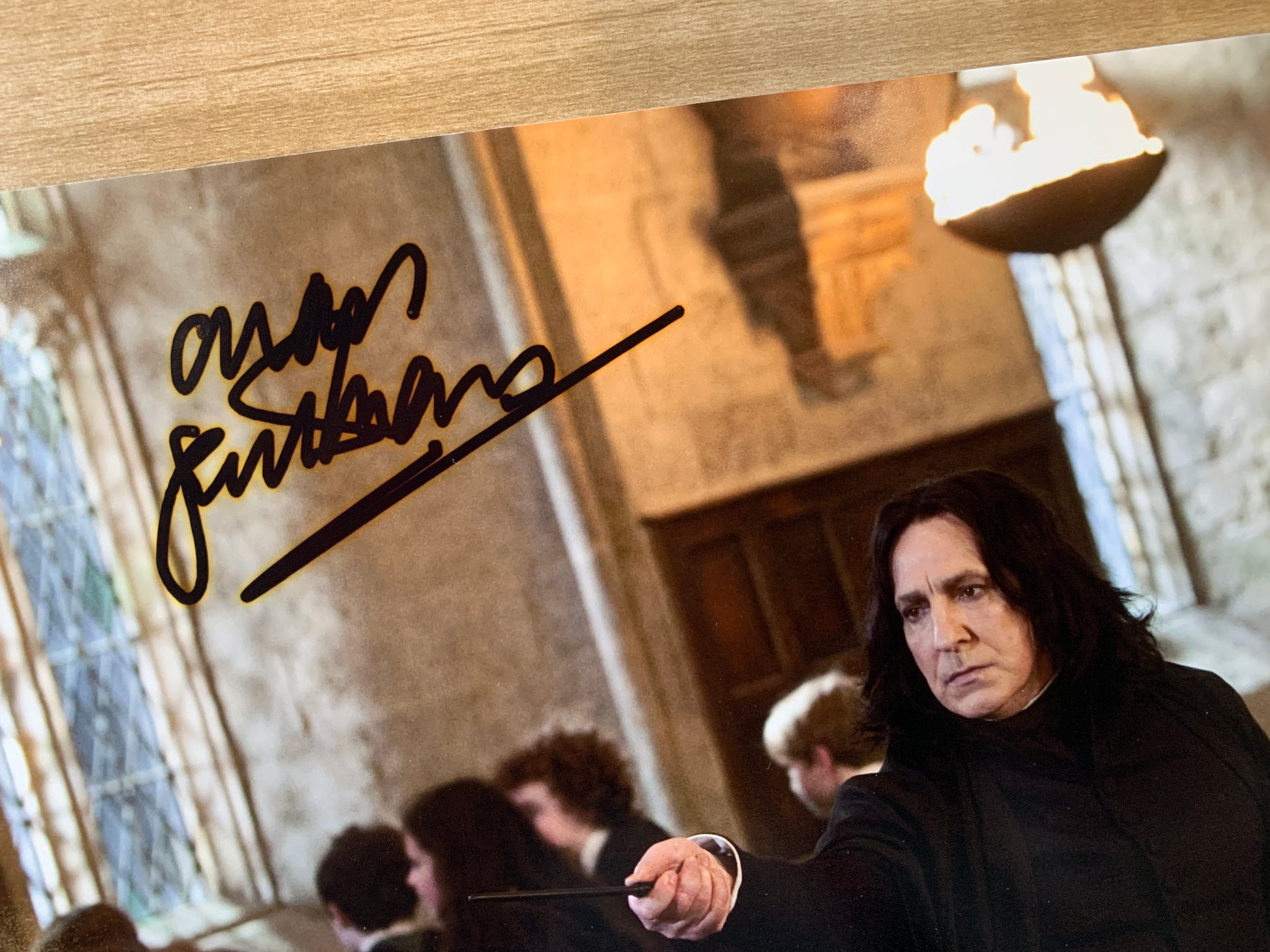 Alan Rickman Autograph 8X10 Photo PSADNA COA - Premium Autograph from Autograph - Just $350! Shop now at Autographspace