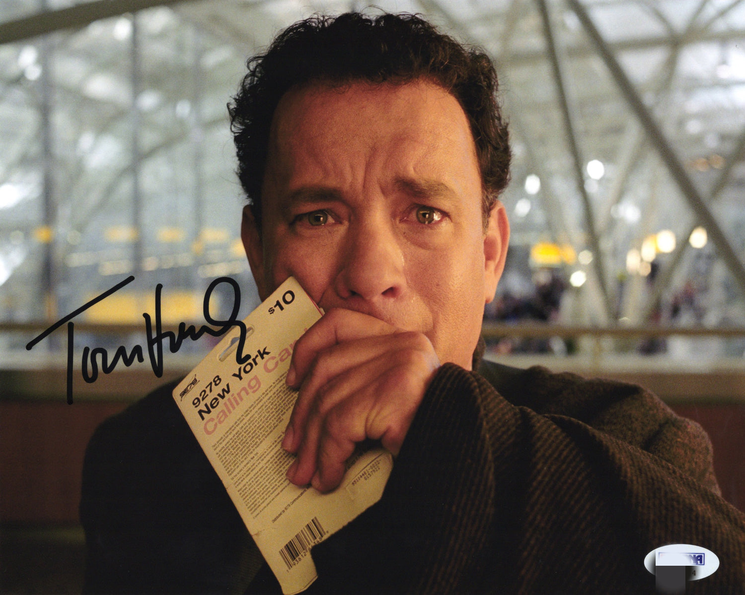 Tom Hanks Autograph 8X10 Photo PSADNA COA - Premium Autographs from Autographspace - Just $320.00! Shop now at Autographspace