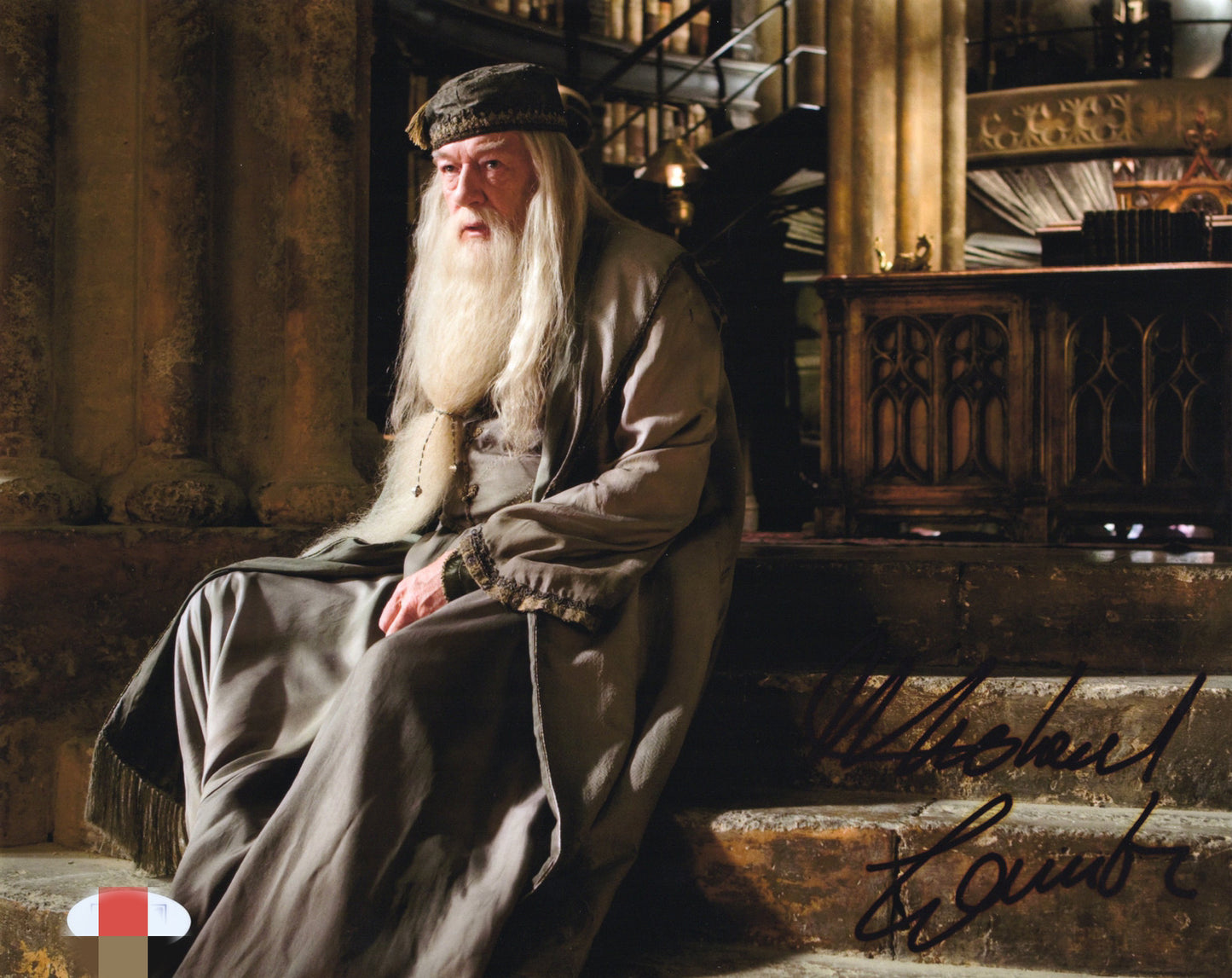 Michael Gambon Autograph 8X10 Photo PSADNA COA - Premium Autographs from Autographspace - Just $300.00! Shop now at Autographspace