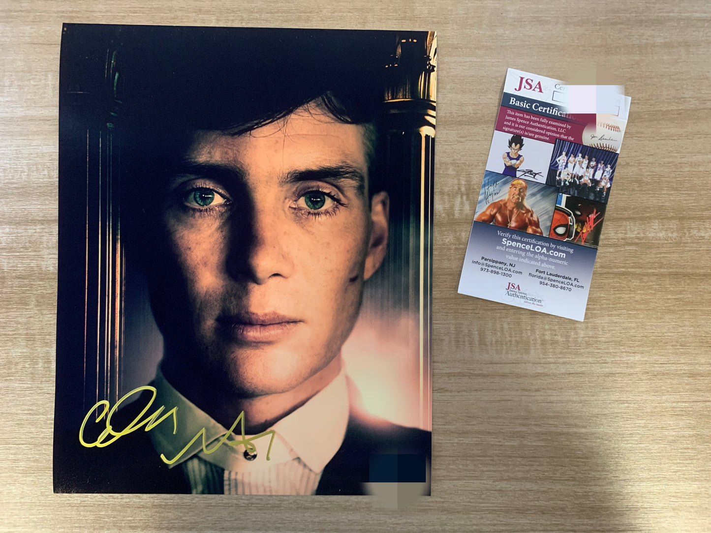 Cillian Murphy Autograph 8X10 Photo JSA COA - Premium Autograph from Autograph - Just $380! Shop now at Autographspace