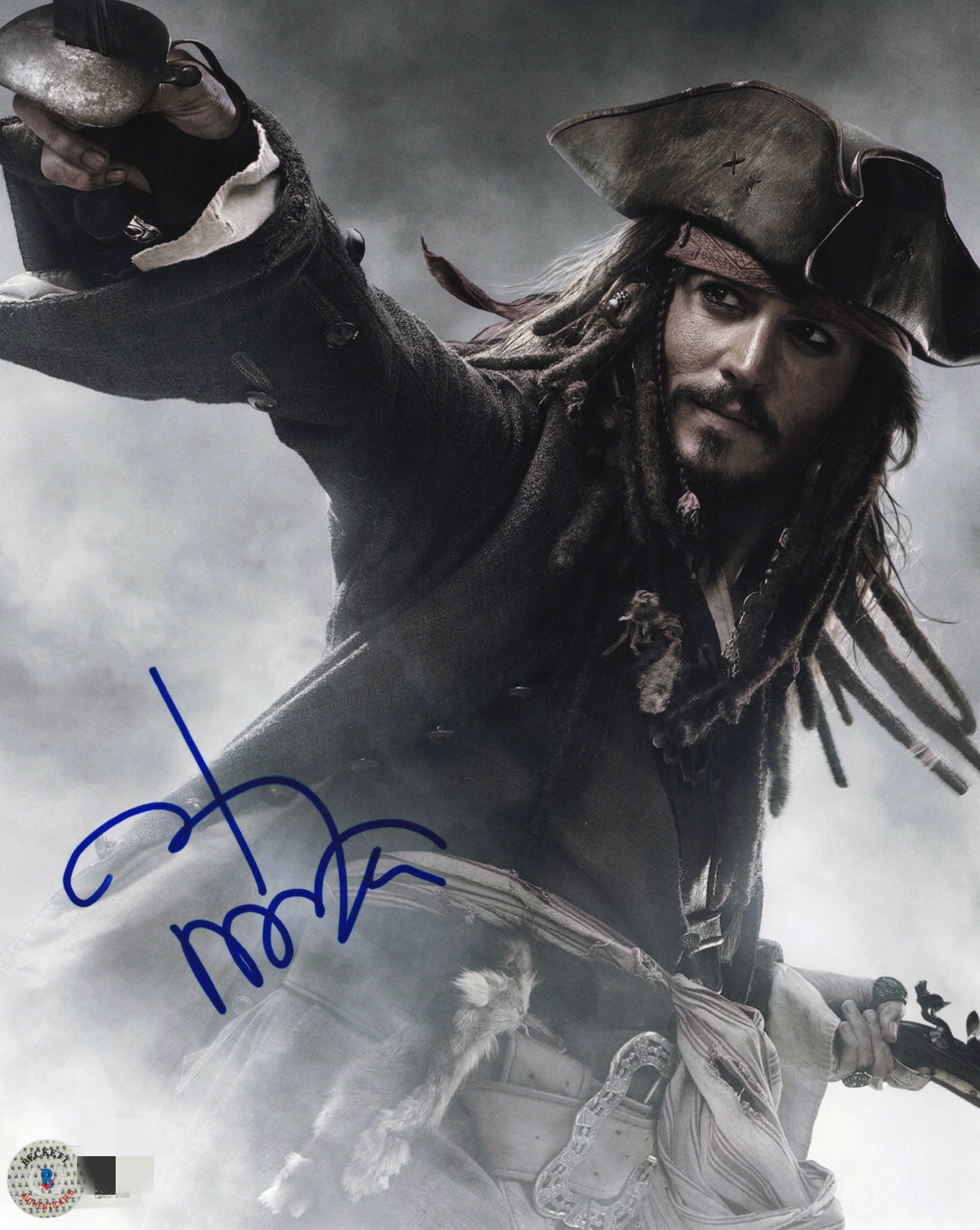 Johnny Depp Autograph 8X10 Photo BECKETT COA - Premium Autograph from Autographspace - Just $700! Shop now at Autographspace