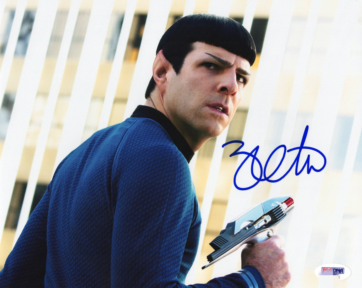 Spock Zachary Quinto Autograph 8X10 Photo PSADNA COA - Premium 签名照 from autographspace - Just $380.00! Shop now at Autographspace