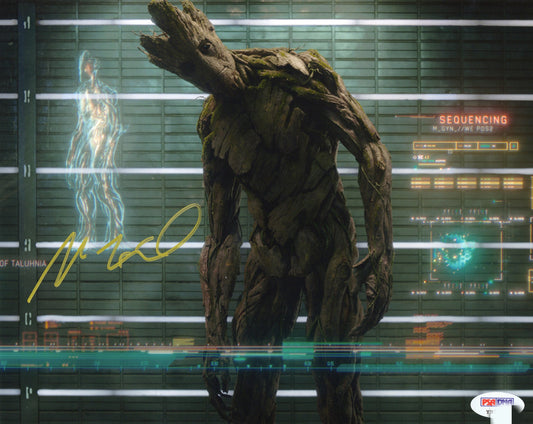 Groot Van Diesel Autograph 8X10 Photo PSADNA COA - Premium 签名照 from autographspace - Just $280.00! Shop now at Autographspace