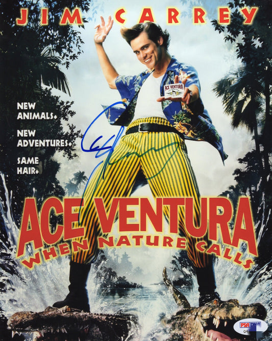 Jim Carrey Autograph 8X10 Photo PSADNA COA - Premium 签名照 from autographspace - Just $500.00! Shop now at Autographspace