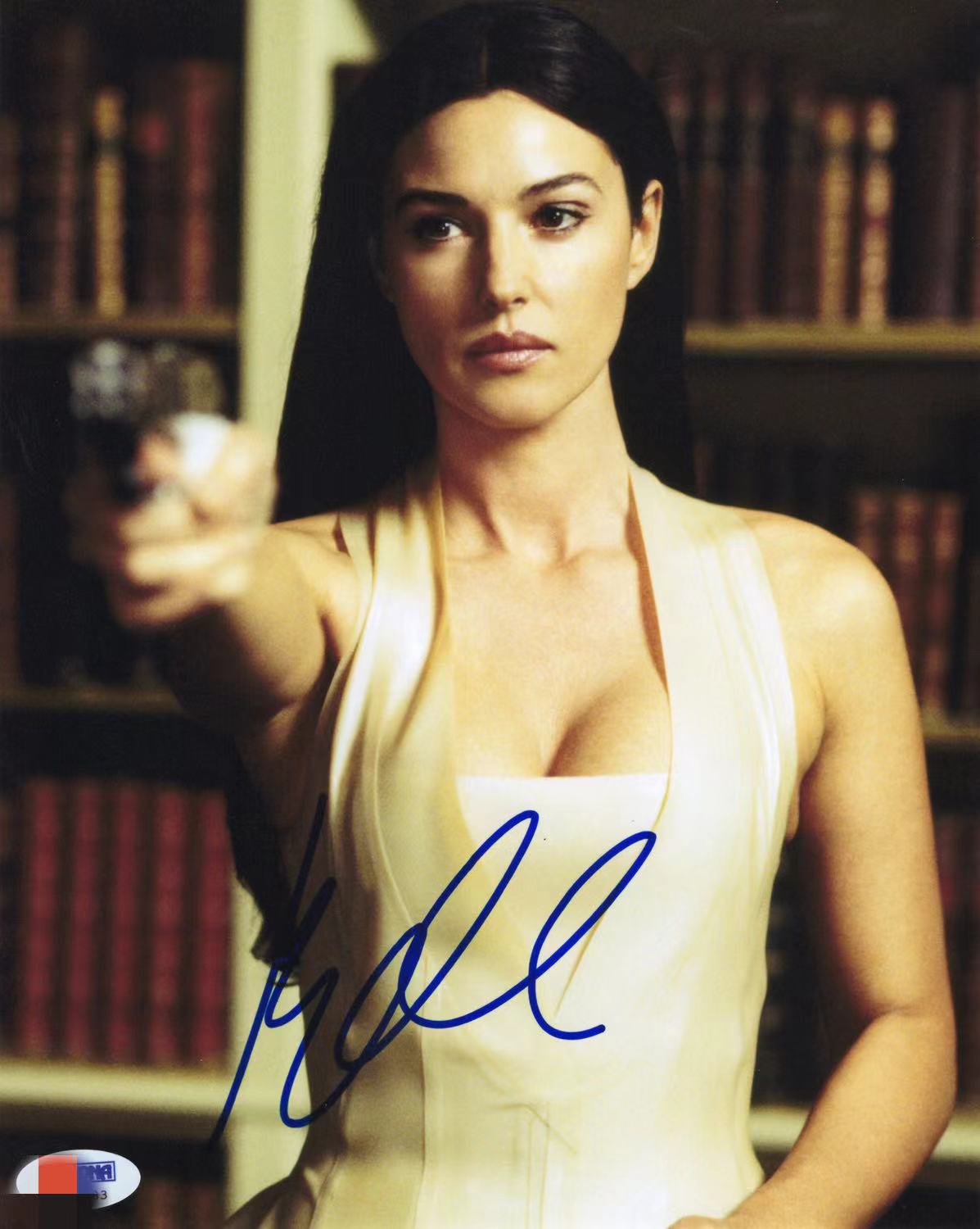 Monica Bellucci Autograph 8X10 Photo PSADNA COA - Premium 签名照 from Autographspace - Just $200.00! Shop now at Autographspace