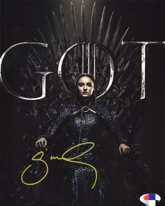 Sophie Turner Autograph 8X10 Photo PSADNA COA - Premium 签名照 from Autographspace - Just $220.00! Shop now at Autographspace