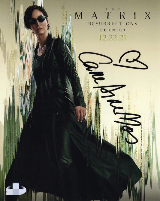 Carrie-Anne Moss Autograph 8X10 Photo PSADNA COA - Premium 签名照 from Autographspace - Just $310.00! Shop now at Autographspace