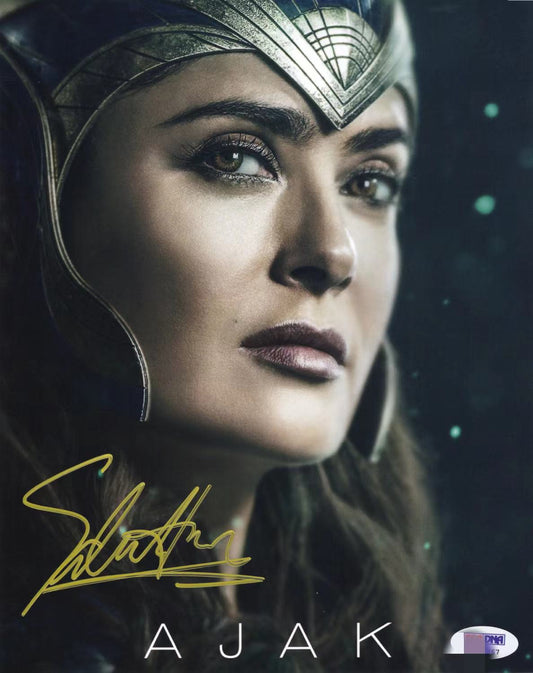 Salma Hayek Autograph 8X10 Photo PSADNA COA - Premium 签名照 from Autographspace - Just $160.00! Shop now at Autographspace