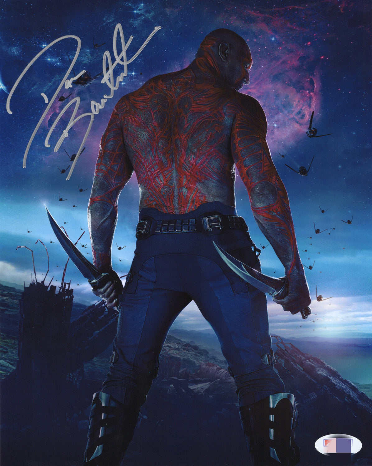 Dave Bautista Autograph 8X10 Photo PSADNA COA - Premium 签名照 from Autographspace - Just $2801.00! Shop now at Autographspace