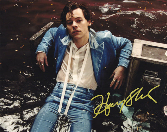 Harry Styles Autograph 8X10 Photo PSADNA COA - Premium Autographs from Autographspace - Just $160.00! Shop now at Autographspace