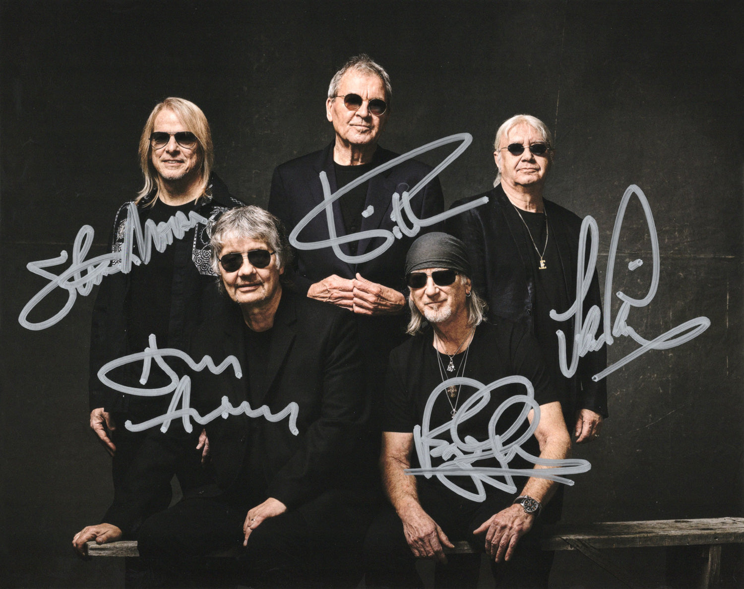 Deep Purple Autograph 8X10 Photo Garant-Autograph COA - Premium Autographs from Autographspace - Just $680.00! Shop now at Autographspace